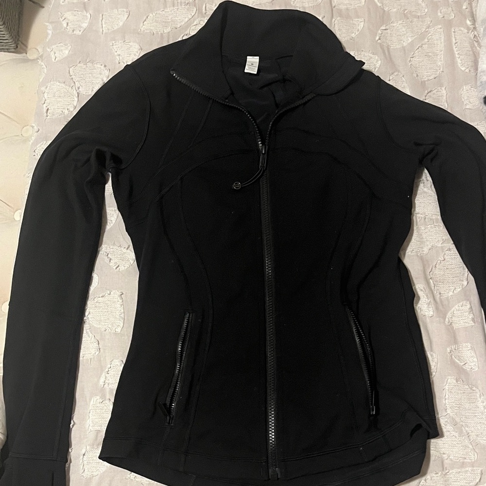 Lululemon black define jacket size 6
